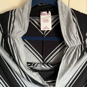 Merona Black and Gray Women's long skirt